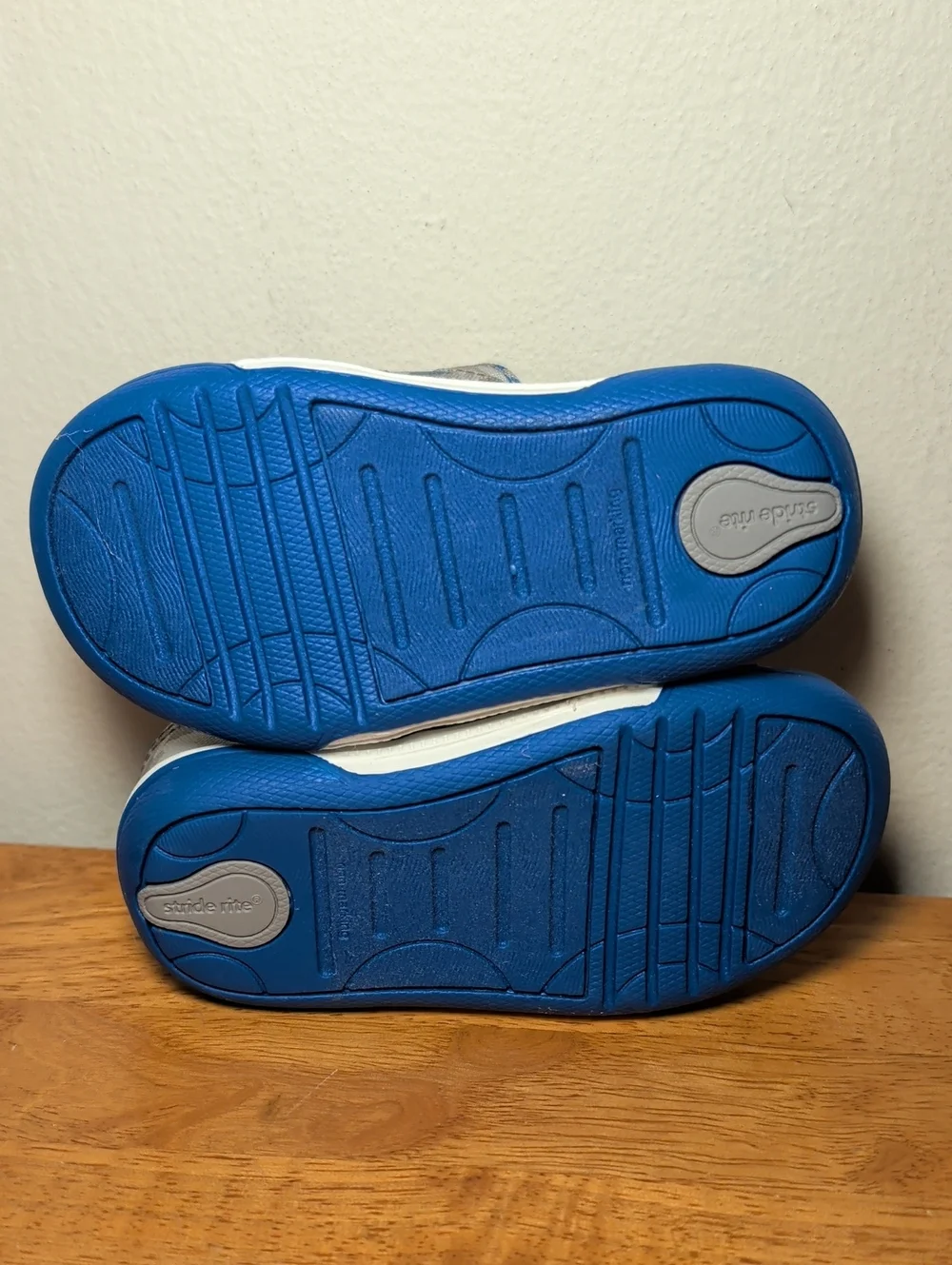 Stride Rite SR Hadley 2.0 Sneaker Sandals Gray + Blue Camo Toddler Boy Size 6